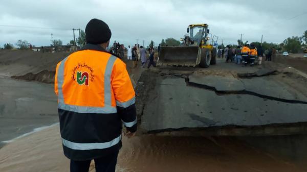 خسارت 150میلیارد تومانی سیلاب به جاده های جنوب کرمان