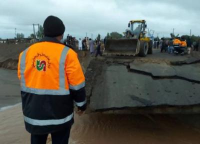 خسارت 150میلیارد تومانی سیلاب به جاده های جنوب کرمان