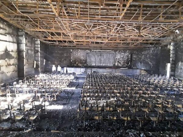 علت آتش سوزی ساختمان هلال احمر کرمان چه بود؟