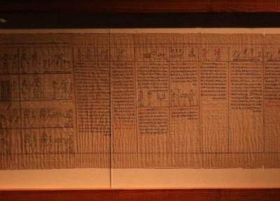 انتشار اولین تصاویر از پاپیروس 2000 ساله کتاب مردگان مصر