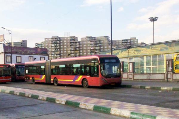 در اتوبوس BRT نقشه بریل نصب می گردد