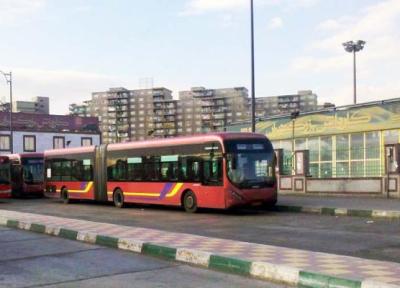 در اتوبوس BRT نقشه بریل نصب می گردد